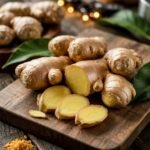 upclose image of ginger