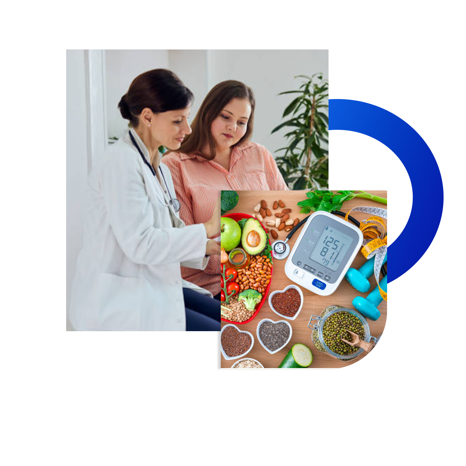 doctor consulting patient