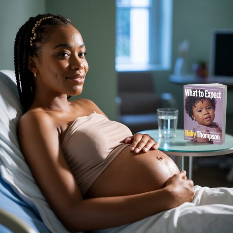 african pregnant woman